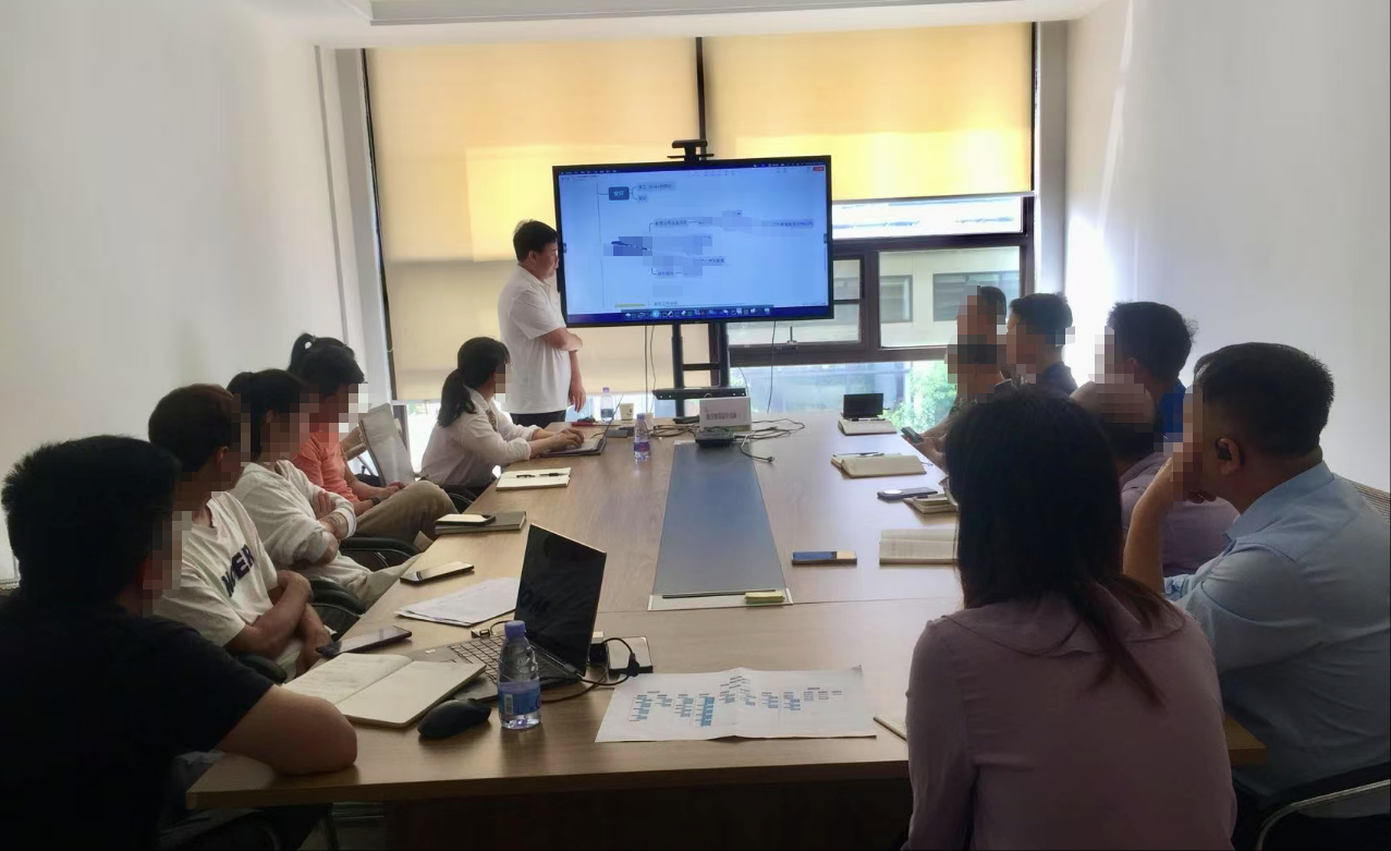 福建某企业总裁办工作拆解会议