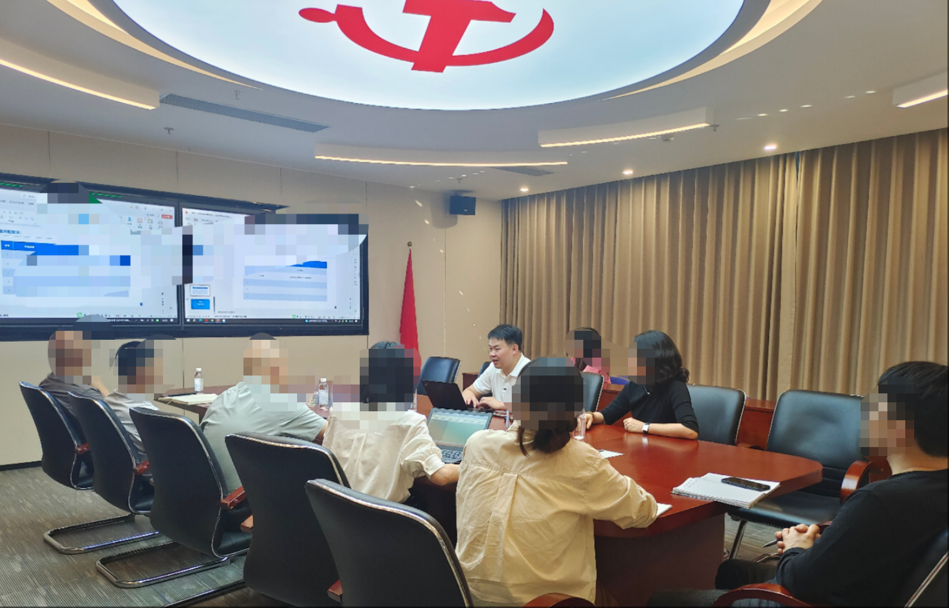 福建某数据集团工作汇报会