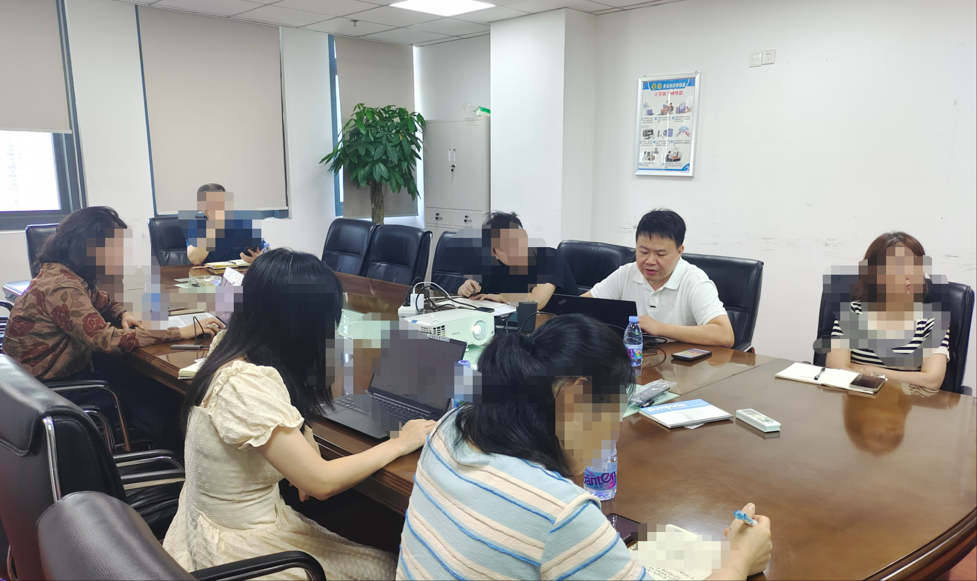 福建某科技企业经营班子会